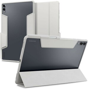 Spigen Galaxy Tab S11 Ultra �J�o�[ �E���g���n�C�u���b�h�v�� �w�ʃN���A ���� �ČRMIL�K�i �X�^���h �I�[�g�X���[�v �����^�� �g�їp �ʊw�p �ݑ�[�N �����[�g��c �h���C�u ����ӏ� �C���X�g