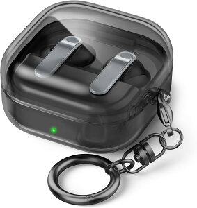 �M�����N�V�[�o�Y4 Galaxy Buds4 Pro Buds4 �J�o�[ �N���A ���� ���ϖh�~ TPU ���b�N�N���b�v �E���h�~ ���C�����X�[�d �o�b�e���[�V�F�A�Ή� ���^���J���r�i �ی�P�[�X �����h�~ �g�їp �|�[�^�u