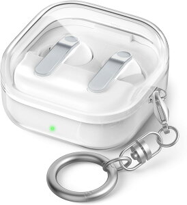 �M�����N�V�[�o�Y4 Galaxy Buds4 Pro Buds4 �J�o�[ �N���A ���� ���ϖh�~ TPU ���b�N�N���b�v �E���h�~ ���C�����X�[�d �o�b�e���[�V�F�A�Ή� ���^���J���r�i �ی�P�[�X �����h�~ �g�їp �|�[�^�u