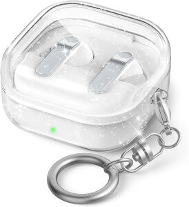 �M�����N�V�[�o�Y4 �v�� �P�[�X Galaxy Buds4 Pro Buds4 �J�o�[ �N���A ���� ���ϖh�~ TPU ���b�N�N���b�v �E���h�~ ���C�����X�[�d �o�b�e���[�V�F�A�Ή� ���^���J���r�i �ی�P�[�X �����h�~ �g��