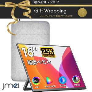 �����X�^���h�t�� ���o�C�����j�^�[ 16�C���` 2K �����IPS�p�l�� �y�� ���^ �x�[�����X VESA�Ή� Type-C/miniHDMI�ڑ��\ PC/Mac/PS5/Switch�Ή� ���{��������t�� �C���z���W���b�N �g�����[�h ������