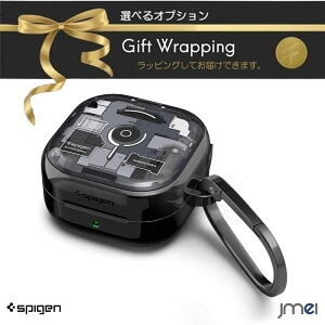 Galaxy Buds4 Pro Buds4 �J�o�[ Spigen �M�����N�V�[�o�Y4 �v�� �P�[�X �E���g�� �n�C�u���b�h �[�� ���� �u���b�N TPU PC �ϏՌ� ���C�����X�[�d LED�m�F ���^���J���r�i �ی�P�[�X �����h�~ �g�їp �|