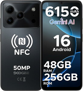 SIM�t���[ �X�}�z Android 16 Gemini AI 6.56�C���` 90Hz 5000����f 48GB 256GB 2TB�g�� 6150mAh 4G �f���A��SIM �w��F�� ��F�� �P�[�X�t�� �����[�g���[�N �ݑ�Ζ� �r�W�l�X�p �T�u�@ �i�r���p ���掋�� SNS 