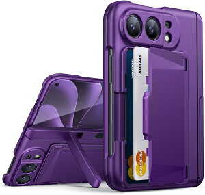iPhone Duo �P�[�X �J�o�[ �A�C�t�H�� Duo �p �n�[�h�P�[�X �w�� �J�[�h���[ �B���|�P�b�g ��̌^�X�^���h �t�����g�K���X�t�B���� ���� �q���W�ی� �ČRMIL�K�i �ϏՌ� �X���� �ϋv �����X���C�h