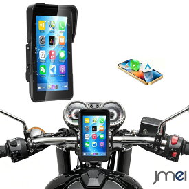バイク用 スマートモニター 5インチ ワイヤレス CarPlay AndroidAuto スマホ連動 TPMS空気圧監視機能 IP68完全防水 直感物理ボタン 小型 ディスプレイオーディオ 車載ナビ ツーリング オートバイ ツーリング ログ ドライブ ルート 目的地 観光 旅 ソロツー