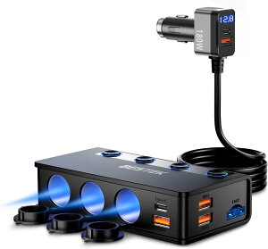 VK[\Pbg 180W 3A  USB  J[`[W ԍڏ[d VK[C^[ 3|[g PD36W 65W QC3.0 18W 4|[g }[d LEDd d\@\ 12V 24VԑΉ USBJ[`[W[ X}