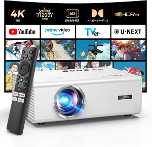 �z�[���v���W�F�N�^�[ �l�C�e�B�u�𑜓x ���P�x 1200ANSI���[���� WiFi 4K�Ή� �v���W�F�N�^�[ �ƒ�p ���^ 300�C���` ���ʃz�[���v���W�F�N�^�[ �X�s�[�J�[ �z�[���V�A�^�[ �V�� ��`�␳ �Y