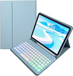 Galaxy Tab A11 Plus A9Plus �J�o�[ 11�C���` �L�[�{�[�h �P�[�X �M�����N�V�[ �^�u A11+ A9+ Bluetooth �}�O�l�b�g �y�����[ �E���� �X�^���h �ی^�L�[ LED�o�b�N���C�g �����^�� �g�їp �ʊw�p �ݑ�[�N 