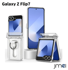 Galaxy Z Flip7 �P�[�X SC-55F SCG35 �J�o�[ �q���W�ی� �N���A ���� �J�[�h���[ 1�� �����h�~�����O�t�� �ϏՌ� ���ϖh�~ �����^ �S�ʕی� �w�ʍ��፷�݌v �M�����N�V�[ Z �t���b�v7 �X�}�z�P�[�X ��