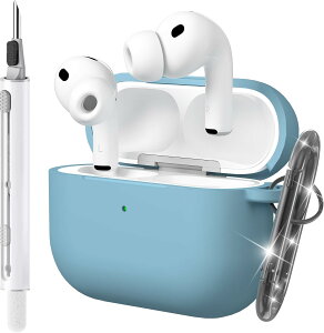 �G�A�[�|�b�Y �v��3 �P�[�X �V���R���f�� �S�ʕی� Airpods Pro3 Apple �G�A�[�|�b�Y�v��3 �P�[�X �_�炩�� ���C�����X�[�d�Ή� �X�g���b�v�t�� �����h�~ 2025 airpods pro 3 �L�Y�h�~ �ϏՌ� �y�� ����