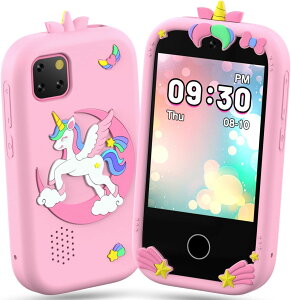 キッズスマホ キッズスマートフォン 知育玩具 6歳 7歳 8歳 誕生日プレゼント 自撮りカメラ ゲーム 音楽 録画録音 入園入学祝い 女の子 男の子 おもちゃ クリスマス プレゼント 小学生 子供 ス