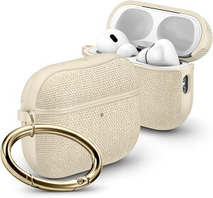 Airpods Pro ��3���� �P�[�X ������� Spigen �t�@�u���b�N �A�[�o���t�B�b�g �ϏՌ� �G�A�|�b�Y �v��3 �J�o�[ ���͗����ی� �L�Y�h�~ �G�A�|�b�Y �v��3 �P�[�X �J���r�i�t�� �z�� ���_�� �[�d����