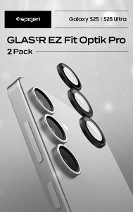 Galaxy S25 JیtB 2Zbg Galaxy S25 Ultra dx9H \tLbgt ߗ ϏՌ GLAStR EZ Fit Optik Pro VsQ YیtB h~ X}[gtH h~ SC-51F 