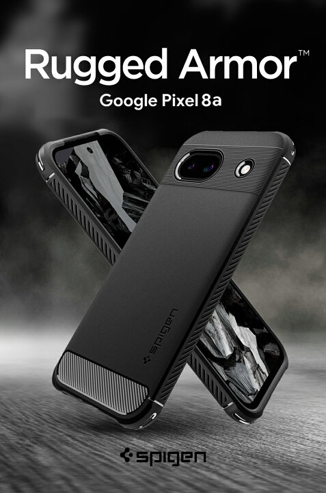 楽天市場】Pixel8a ケース 耐衝撃 ラギッド・アーマー シュピゲン TPU 