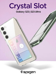�M�����N�V�[ S23 �P�[�X �N���A SC-51D SCG19 �M�����N�V�[ S23 Ultra �P�[�X Crystal Slot Spigen �ϏՌ� �J�[�h���[ (1������) �J�����ی� �X�}�[�g�t�H�� �T���X�� gaaxy s23 �E���g�� �J�o�[ SC-52D SCG20 �X