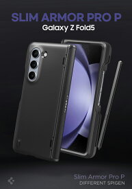 Galaxy Z Fold5 ケース Sペン収納 全面保護 フルカバー スリム・アーマー・プロ ペン シュピゲン Galaxy Z Fold5 5G ケース 米軍MIL規格取得 ワイヤレス充電対応 衝撃吸収 samsung SC-55D SCG22 折り畳み サムスン ギャラクシー Z フォールド5 カバー