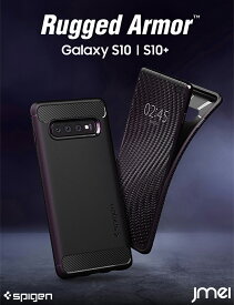 Galaxy S10 ケース シュピゲン ラギッドアーマー tpu 耐衝撃 エアクッションテクノロジー Galaxy S10+ ケース S10 Plus カバー かっこいい 衝撃吸収 ギャラクシー s10 カバー Samsung 携帯カバー Galaxy S10plus TPU ワイヤレス充電 対応 スリムフィット 防塵