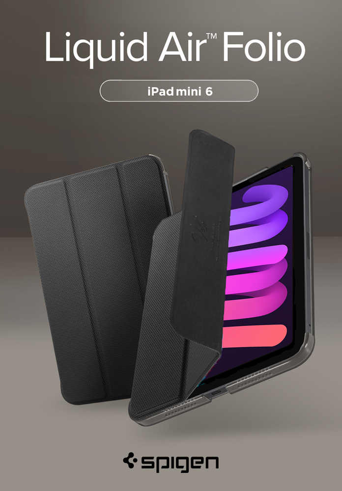 Spigen iPad Mini6 ケース 2021 三つ折りケース - その他