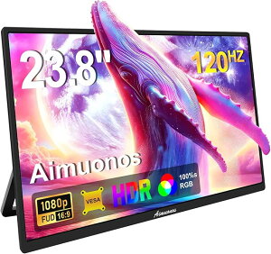 ���o�C�����j�^�[ 100Hz ���j�^�[ �^�u���b�g �X�}�z�Q�[�~���O���j�^�[ ���� �X�}�[�g�t�H�� ���o�C���f�B�X�v���C 18.5�C���` �������� IPS�t���p�l�� 100%sRGB FreeSync HDR �X�s�[�J�[ FHD 1920x108