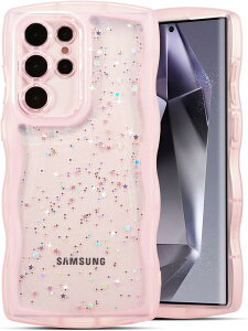 Galaxy S26 Ultra �P�[�X �E�F�[�u �O���b�^�[ �Ȃ݂Ȃ� ���� Galaxy S26 �P�[�X �N���A ���˂��� TPU �J�o�[ �E�F�[�u�X�g���b�v�z�[���t�� �M�����N�V�[S26 �P�[�X SC-51G ������� �؍� ���� �ϏՌ� 