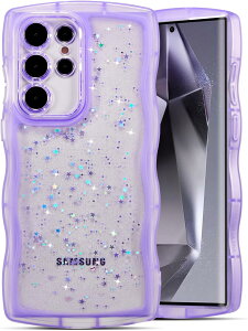 Galaxy S26 Ultra �P�[�X �E�F�[�u �O���b�^�[ �Ȃ݂Ȃ� ���� Galaxy S26 �P�[�X �N���A ���˂��� TPU �J�o�[ �E�F�[�u�X�g���b�v�z�[���t�� �M�����N�V�[S26 �P�[�X SC-51G ������� �؍� ���� �ϏՌ� 