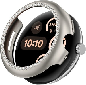 google pixel watch 1/2/3/4 �n�[�h�J�o�[ Google Pixel Watch �p �P�[�X 45mm �ی� 41mm �s�N�Z���E�I�b�` ���p �_�C�������h �X�^�C���b�V�� �����ȒP �ϏՌ��J�o�[ �����Ռ� �y�� PC�f�� Slim �S�ʕی�