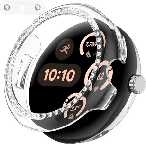 google pixel watch 1/2/3/4 �n�[�h�J�o�[ Google Pixel Watch �p �P�[�X 45mm �ی� 41mm �s�N�Z���E�I�b�` ���p �_�C�������h �X�^�C���b�V�� �����ȒP �ϏՌ��J�o�[ �����Ռ� �y�� PC�f�� Slim �S�ʕی�