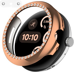 google pixel watch 1/2/3/4 �n�[�h�J�o�[ Google Pixel Watch �p �P�[�X 45mm �ی� 41mm �s�N�Z���E�I�b�` ���p �_�C�������h �X�^�C���b�V�� �����ȒP �ϏՌ��J�o�[ �����Ռ� �y�� PC�f�� Slim �S�ʕی�