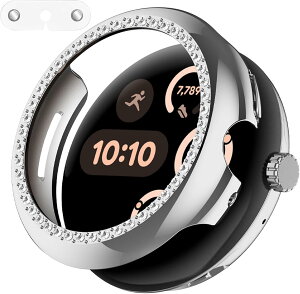 google pixel watch 1/2/3/4 �n�[�h�J�o�[ Google Pixel Watch �p �P�[�X 45mm �ی� 41mm �s�N�Z���E�I�b�` ���p �_�C�������h �X�^�C���b�V�� �����ȒP �ϏՌ��J�o�[ �����Ռ� �y�� PC�f�� Slim �S�ʕی�