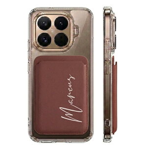 �V���I�~ 15T �v�� �J�o�[ �J�[�h�|�P�b�g �ϏՌ� �N���A ���� ������ ���͎��� Xiaomi 15T Pro �P�[�X �����ꖳ�� Magsafe�Ή� �w�ʃJ�[�h���[ ���U�[ Xiaomi15TPro �X�}�z�P�[�X 15TPro �����݃J���[ ��