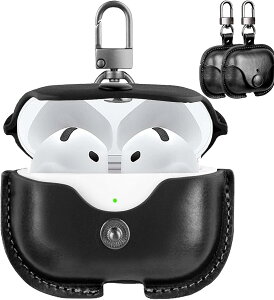 �G�A�[�|�b�Y4 �P�[�X �C���z�� �����h�~ ���[�P�[�X Airpods 4 �P�[�X ��4���� PU���U�[ �v �S�ʕی� �X�g���b�v�z�[�� 2024 �����[�d�\ �����ی� �����h�~ �o�����^�C���f�[ �z���C�g�f�[ airpo