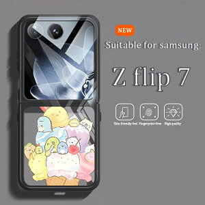�M�����N�V�[ Z �t���b�v7 �J�o�[ �p�X�e���J���[ �L�����N�^�[ Galaxy Z Flip7 �P�[�X SC-55F �A�C�X ���킢�� �}�X�R�b�g �g�уP�[�X �T���X�� ZFlip7 �X�}�z�J�o�[ ���蕨 �q�� �L�b�Y �q�ǂ� ����