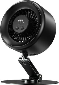 ����@ �T�[�L�����[�^�[ �f�X�N �׋� �܂肽���� �������� �����X�^���h 5000mAh�o�b�e���[���� 5�i�K���ʒ��� �ő��7-8m���͑��� �É��݌v LED�f�B�X�v���C�t�� USB�[�d�� �R�[�h���X ��