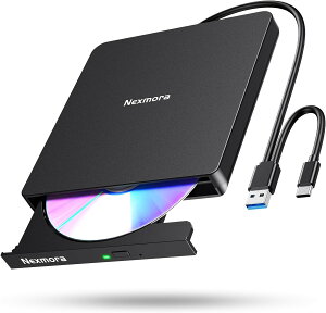 �O�t��DVD�h���C�u USB-A Type-C���Ή� ���^ �y�� �o�X�p���[ �É� DVD8�{�� CD24�{�� �ǂݍ��� �������ݑΉ� �P�[�u����̌^ Win11 10 Mac OS�Ή� �|�[�^�u�� TV �� �u���[���C��Ή� �W���� �r�b�O�T�C