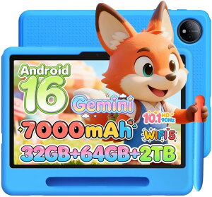 Wi-Fi���f�� 32GB RAM 64GB ROM 2TB�g�� �L�b�Y�^�u���b�g �q���p Android16 10�C���` Gemini AI ���� 90Hz 7000mAh �o�b�e���[ ��F�� �����ی� �ϏՌ��P�[�X �X�^�C���X�y�� �t���t�B���� �t�� �m�� �c�� ����