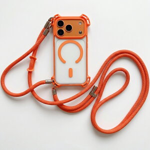iPhone18Pro �P�[�X �X�g���b�v 2��t�� �V�����_�[ �n���h �A�C�t�H��18 �v�� iPhone18 ProMax MagSafe�Ή� �ϏՌ� �N���A �o���p�[ �A�C�t�H��17 �v�� �X�}�z�V�����_�[ iPhone17Pro �J�o�[ �΂߂��� ��|