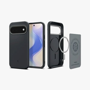 Pixel11 �P�[�X Spigen �V���s�Q�� �i�m�|�b�v �}�O�t�B�b�g MagSafe�Ή� Pixel 11 Pro XL �J�o�[ �O�[�O�� �s�N�Z��11 �v�� �P�[�X Qi2�F�� �ϏՌ� �c�[�g���J���[ �X�g���b�v�z�[���t�� ���C�����X�[�d 