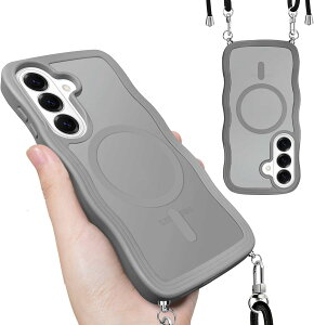 Galaxy S26 �P�[�X ���˂��� �V�����_�[ �X�g���b�v�t�� ������ MagSafe�Ή� TPU �G�A�N�b�V���� SC-51G �ϏՌ� �X�}�z�V�����_�[ �J�����ی� Galaxy S26 SC-51G �P�[�X �����h�~ �X�}�[�g�t�H�� �T���X