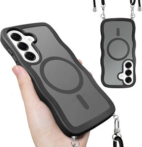 Galaxy S26 �P�[�X ���˂��� �V�����_�[ �X�g���b�v�t�� ������ MagSafe�Ή� TPU �G�A�N�b�V���� SC-51G �ϏՌ� �X�}�z�V�����_�[ �J�����ی� Galaxy S26 SC-51G �P�[�X �����h�~ �X�}�[�g�t�H�� �T���X