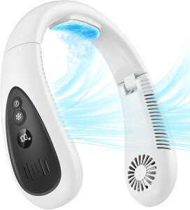 �l�b�N�N�[���[ �l�b�N�t�@�� ��|����@ 5000mAh LED�f�B�X�v���C �u����p �M���Ǒ΍� 3�i�K���� �É��݌v �������ԘA���ғ� �܂肽���ݎ� �H�Ȃ� ���R�p�x���� Type-C�[�d ���� ���� �Ǝ� �g