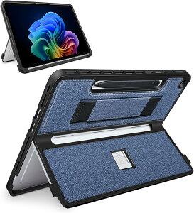 SurfacePro12�Ή� �ی�P�[�X �ϏՌ� �ϗ��� �L�b�N�X�^���h�Ή� ���C�y�����[ Microsoft Surface Pro 12�C���` 2025 �ی�P�[�X �ϗ����J�o�[ �X�����y���Ή� �^�C�v�J�o�[�Ή� ���^ �y�� �r�W�l�X�p ��