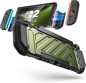�X�C�b�`2 �ی�P�[�X ���[ �A�N�Z�T���[ �����^�� Nintendo?Switch?2 �P�[�X 2025 �~���^���[�O���[�h �ی� �}�O�l�b�g���W���C�R���Ή� �h�b�L���O�Ή� ��̌^�J�o�[ UBPro �ϏՌ� �y�� �X���� ��