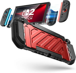 Nintendo?Switch?2 �P�[�X 2025 �~���^���[�O���[�h �ی� �}�O�l�b�g���W���C�R���Ή� �h�b�L���O�Ή� ��̌^�J�o�[ UBPro �ϏՌ� �y�� �X���� ����~�� ��ʕی� ��p�݌v �C�V�� �X�C�b�`2 �ی�P