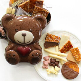 バレンタイン チョコ 2026 カカオサンパカ レガロ デ カロロ 13個お菓子入 スペイン王室御用達 クマ 高級 チョコレート 立体 3D ベアエマ 映え CACAO SAMPAKA お菓子 ギフト 男の子 女の子 おしゃれ かわいい 絶品 高級 推しカラー