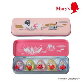 バレンタイン チョコ 2026 メリーチョコレート ムーミン 缶 「ムーミン×メリーチョコレート 」リトルミイの水遊び (パフ イン ミルクチョコレート) 5粒入 自分へのご褒美 チョコ 子供向け チョコ バレンタイン 2026 キャラクター ムーミン
