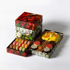 ピエール・エルメ・パリ ドゥスール デュ ヌーベル アン 三段重 冷凍 ピエールエルメ PIERRE HERME マカロン ケーキ スイーツ 詰め合わせ ギフト お歳暮 クリスマス お年賀 内祝い 高級 おしゃれ