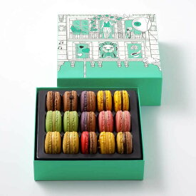 バレンタイン チョコ 2026 マカロン 15個詰合わせ ピエール・エルメ・パリ ギフト 詰め合わせ 東京 お土産 お返し 誕生日 人気 プレゼント 本命 チョコ 2026 自分用 ご褒美 チョコレート お取り寄せ スイーツ バレンタインデー ホワイトデー