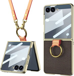 Galaxy Z Flip7 5G �P�[�X SC-55F SCG35 �X�}�z�J�o�[ �����O�t�����Y�ی� ���C�����X�[�d �ϏՌ��P�[�X �y�� ���^ ������� ���킢�� samsung galaxy zflip7 �T���X�� �M�����N�V�[ Z �t���b�v7 �J�o�[ �P�[