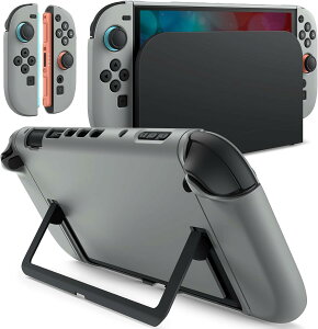 TPU�\�t�g�J�o�[ NintendoSwitch2 7.9�C���` �X���� �ی�P�[�X �t�����܂܃h�b�N�\ �O���b�v�J�o�[ Joy-Con�Ή� ���E�� �}�b�g�d�グ �����^�ѕی� PC�o�b�N�V�F�� ���h�~ �����h�~ �Ռ��z�� �X��