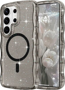 �M�����N�V�[ S26 Ultra Galaxy S26 �P�[�X �L���L�� ���� MagSafe�Ή� �J�o�[ SC-53G ���킢�� �E�F�[�u�G�b�W ������ ���C�����X�[�d �ϏՌ� ����~�� �}�O�l�b�g���� SC-51G �X�g���b�v�z�[���t�� �X